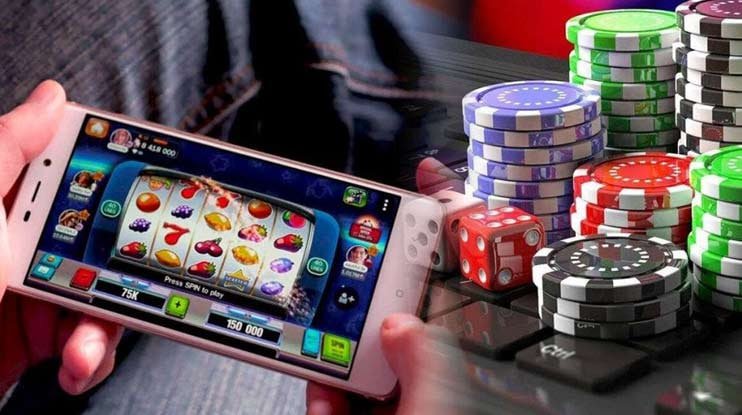 Filipino player installing winph login app on Android smartphone
